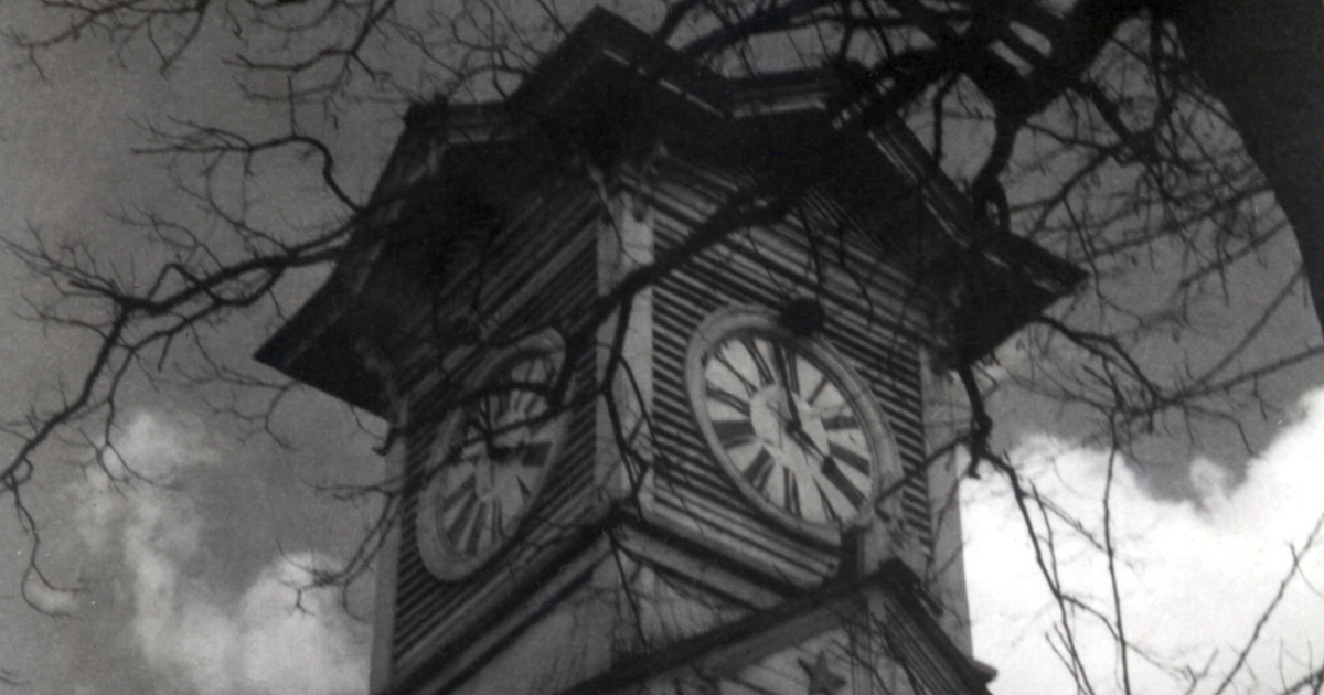 札幌市時計台。1963年撮影と思われる。